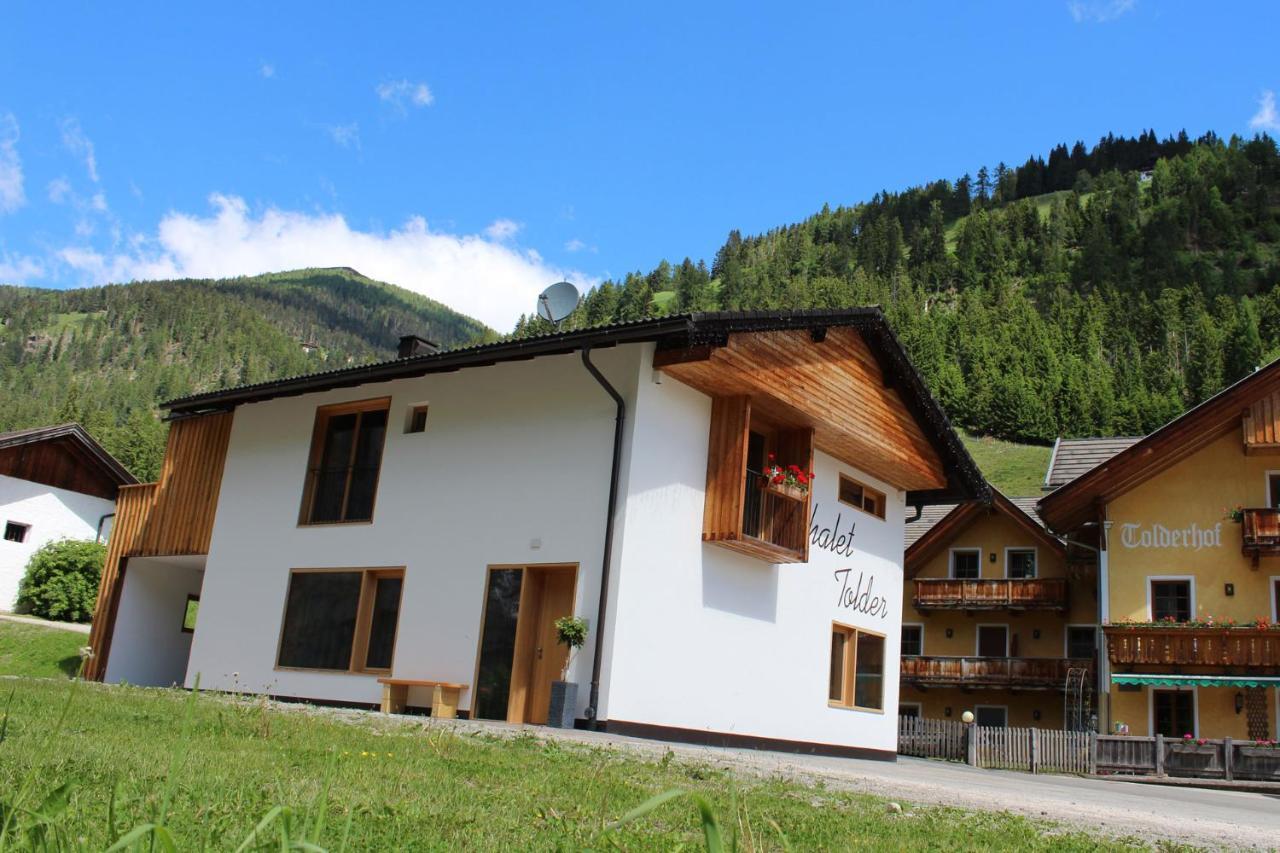 Chalet Tolder Innichen Exterior foto